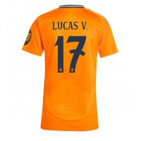 Real Madrid Lucas Vazquez #17 Vonkajší Ženy futbalový dres 2024-25 Krátky Rukáv